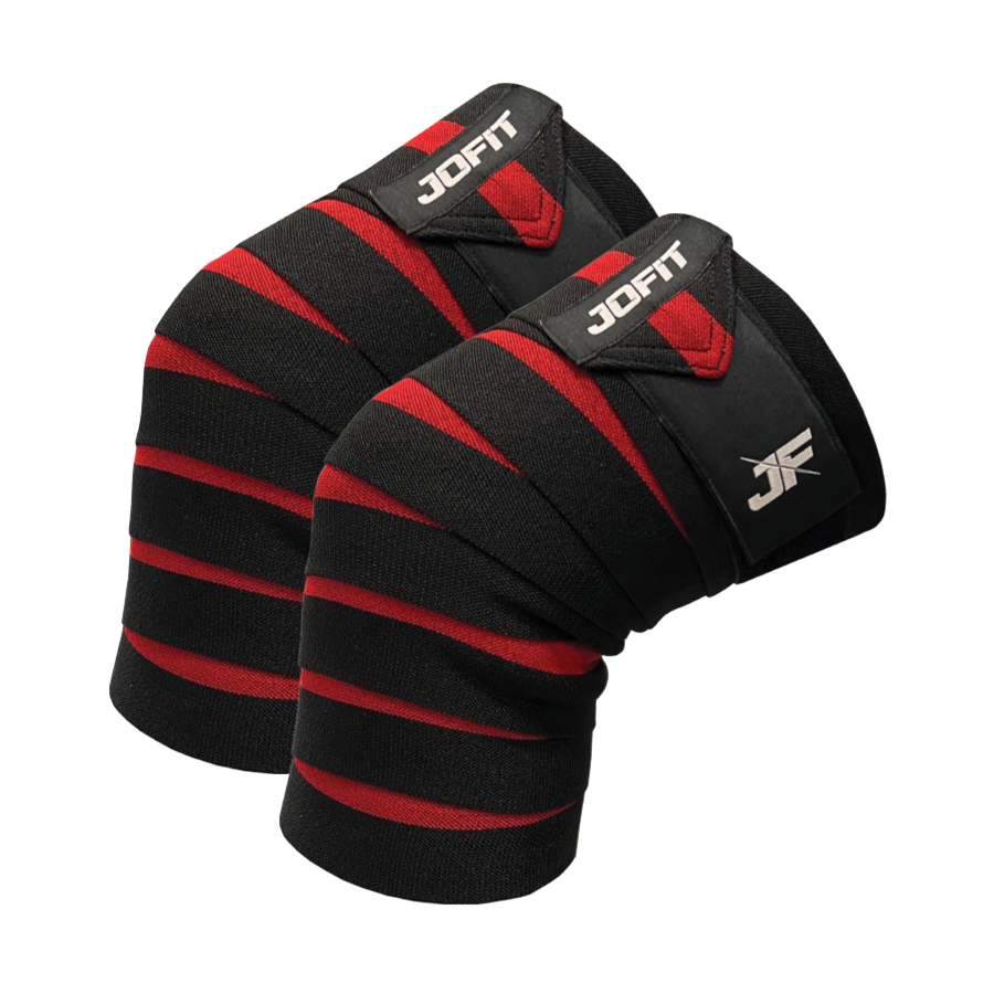 Jofit Knee Wraps Kırmızı